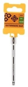 Zgjatues forte tools 100mm, 1/4", за клучеви и бит хекс, метален
