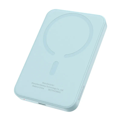 Powerbank Baseus Magnetic Mini, 5000mAh, 20W, blu