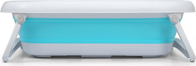 Vaskë bebe Milly Mally Foldable Baby Bath, që paloset, Aqua Blue