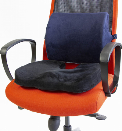 Jastëk ortopedik Powerton, memory foam, ergonomik, i zi