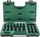 Set çelësash goditës SATA 34399T, 26 copa, 1/2", mur i hollë, i zi
