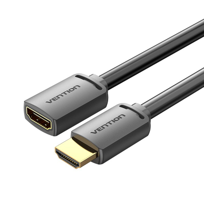 Kabllo zgjatëse HDMI Vention 1.4, 4K, 5m, i zi