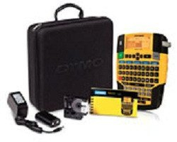 Printer etiketash DYMO Rhino 4200 Kit, termik transfer, tastierë AZERTY, i verdhë
