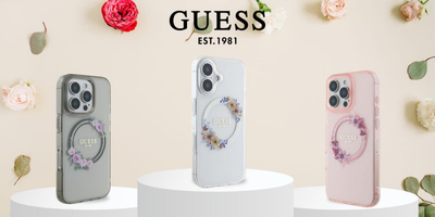 Guaskë telefoni Guess GUHMP16SHFWFCP, për iPhone 16 6.1", hardcase, burgundy rozë