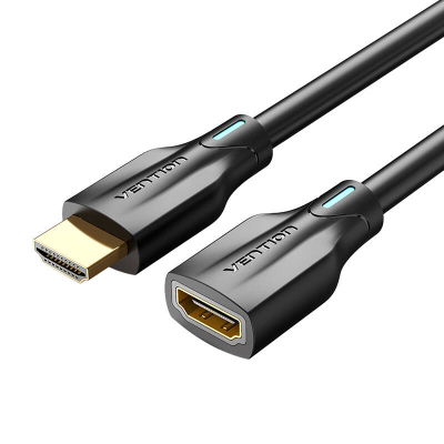 Kabllo zgjatëse HDMI Vention 2.1, 8K, 1.5m, e zezë