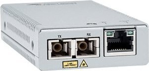 Media konvertues rrjeti Allied Telesis AT-MMC2000LX/LC-TAA-60, 1000 Mbit/s, single mode, i bardhë