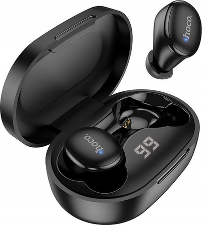 Kufje Bluetooth Hoco EW11, pa tela, me kuti karikimi, ngjyrë e zezë