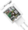 Karikues muri Schwaiger LPRO230 502, 2x USB, 100–240V, i bardhë