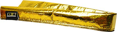 Fletë mbrojtëse termike Design Engineering Gold Heat Sheet, 1" x 36", polyimide i metalizuar, ngjyrë flori