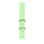 Apple Watch 49mm Band, Neon Green Ocean Band Extension, Natural Titanium Finish