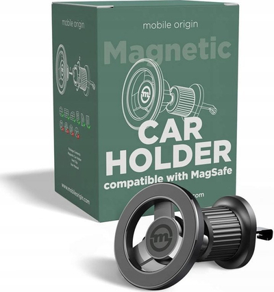 Mbajtës magnetik për makinë Mobile Origin, për grila ajri, 4–7\"
