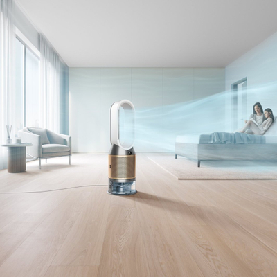 Прочистувач на воздух Dyson Purifier Humidify Cool Formaldehyde, HEPA H13, смарт поврзување, бел