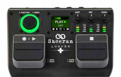 Pedal looper Sheeran Loopers SHEERANLOOPER+XUS, i vogël, për kitarë, i zi