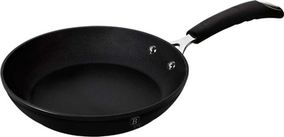 Tigan i thellë Berlinger Haus Black Professional Line BH-6119, 24 cm, me kapak, ngjyrë e zezë