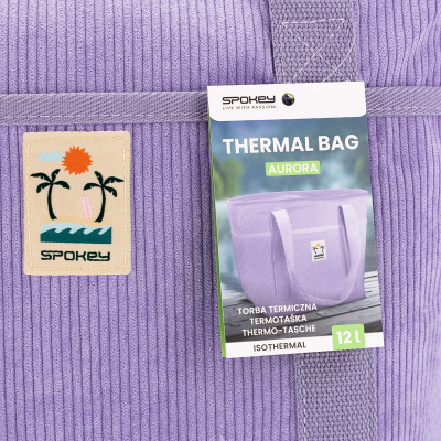 Çantë termike Spokey Aurora SPK-944847, 12L, poliestër, gri