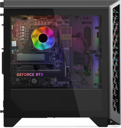 Kompjuter gaming Lenovo LOQ Tower 26ADR10, Ryzen 7 8745HX, 16GB RAM, RTX 5050, 512GB SSD, gri