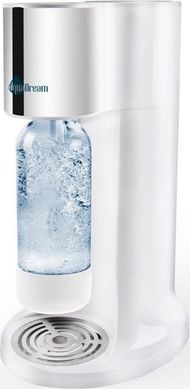 Aparat për ujë të gazuar Orion AquaDream, 1.1L, plastikë dhe çelik inox, i bardhë