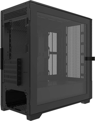 Kuti kompjutri Darkflash DK415M, Micro ATX ITX, 2 ventilatorë, e zezë