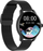 Set smartwatch për femra G. Rossi SW-020, ekran 1.28", IP68, i zi