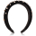 Rreth për flokë Revolution Black Pearl Velvet, 1 copë