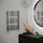 Ngrohës peshqirësh Terma Towel Rail D01, 710x500 mm, gur steatit, grafit