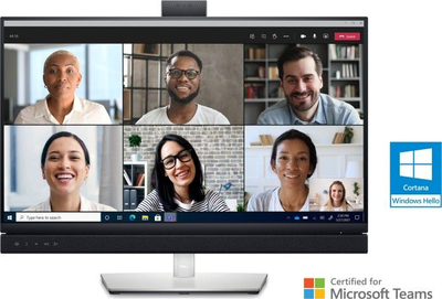 Monitor për videokonferenca Dell C2722DE, 27 inç, IPS, 2560×1440@60Hz, i zi