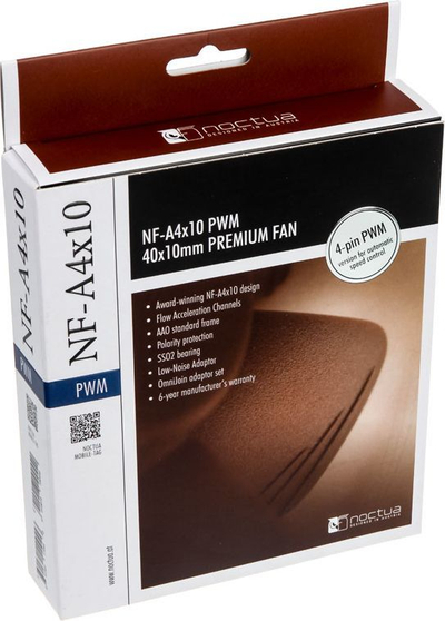 Ftohës Noctua NF-A4x10 PWM, 40 mm