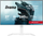 Monitor gaming iiyama G-MASTER Red Eagle GB2771HSU-W1, 27", Full HD, 240 Hz, i bardhë
