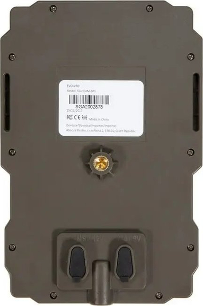 Panel diellor Evolveo StrongVision SP1, për kamera gjahu, IP65, i zi