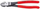 Këmbëza prerëse Knipex KN 74 01 200, 200mm, leva e fortë, shumëngjyrëshe