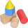 Set blloqesh druri Tooky Toy, 100 copa, shumëngjyrëshe
