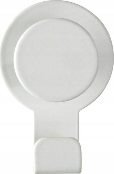 Varesë muri WENKO Blandas, çelik inox, ngjitëse, e bardhë mat