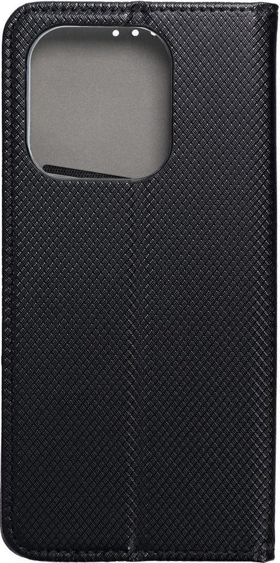 Këllëf telefoni Smart Book për Tecno Spark 10, me magnet, me xhep për karta, i zi