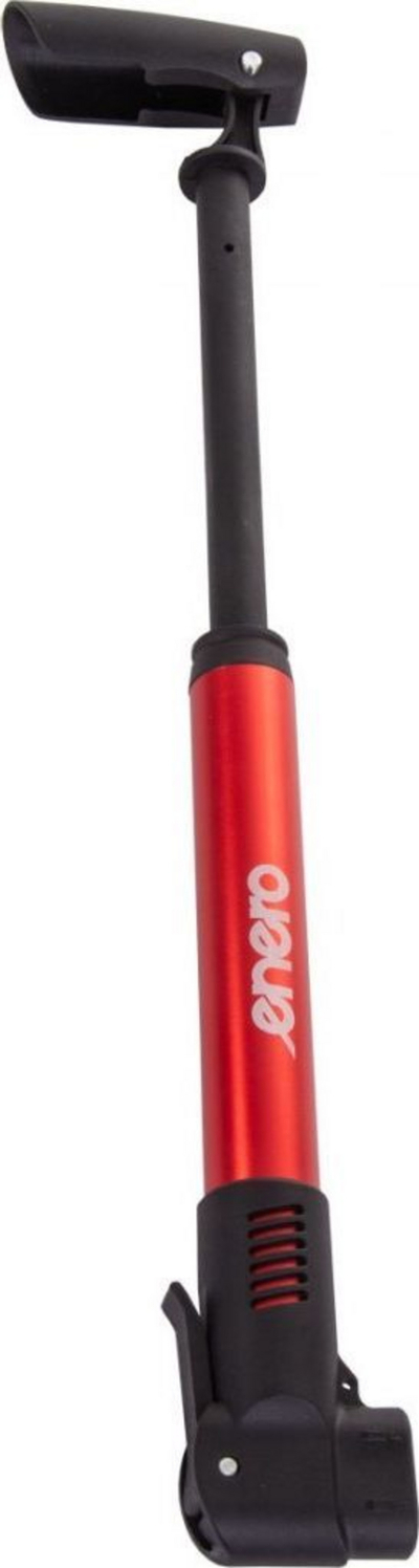 Pompë për biçikletë Enero Mini, 70 psi, e kuqe