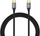Kabllo USB T-Phox USB-C në USB-C, 1m, 100W, e zezë