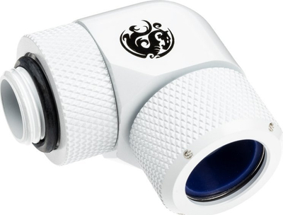 Përshtatës uji Bitspower Advanced Multi-Link, 90°, G1/4, 14mm, i zi