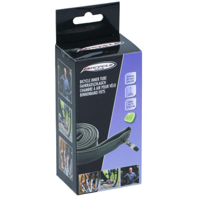 Gyp i brendshëm biçiklete Edco BicycleGear, 16\", valvul Dunlop 33mm, i zi