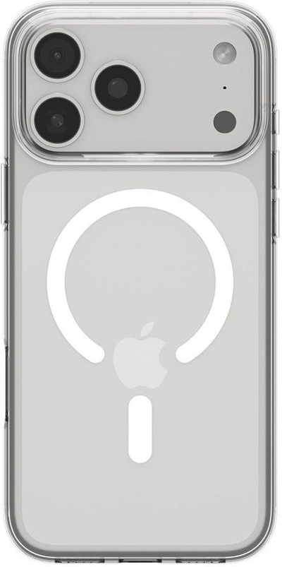 Kapotë telefoni Spigen Liquid Crystal MagSafe për iPhone 17 Pro, transparente, me MagSafe, e bardhë