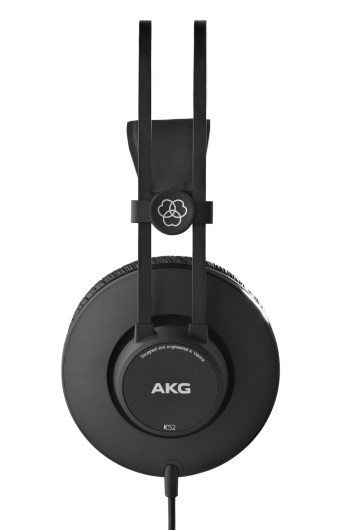 Kufje AKG K52, over ear, me kabllo 2.5m, të zeza