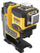 Lazer lineor DEWALT, rreze 80 m, i verdhë