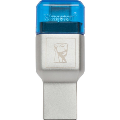 Lexues karte memorie Kingston FCR-ML3C, USB 3.0, USB C, gri