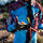 Doreza trail running Leki Ultra Trail Breeze Shark, sistem Shark, touchscreen, të zeza me të kuqe