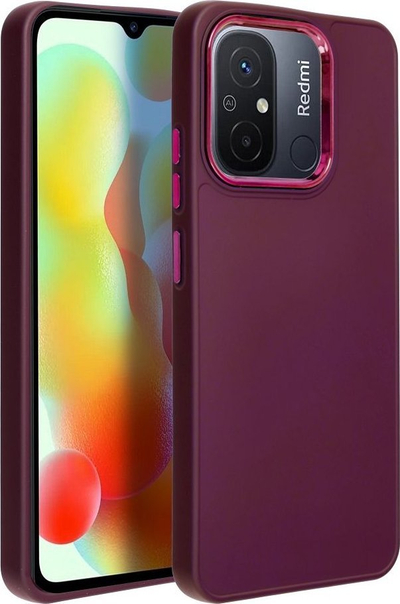 Këllëf telefoni Tok Frame Case Xiaomi Redmi 12C, TPU, mbrojtje kamere, lejla