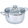 Tenxhere me kapak Maestro, 24 cm, 5 l, inoks argjendtë