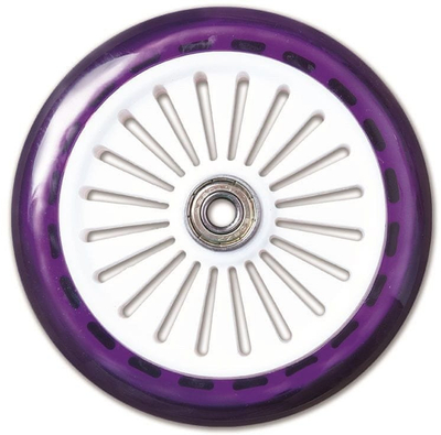 Trotinet për kalamoj Authentic Sports Muuwmi, rrota 120 mm, i palosçëm, rozë