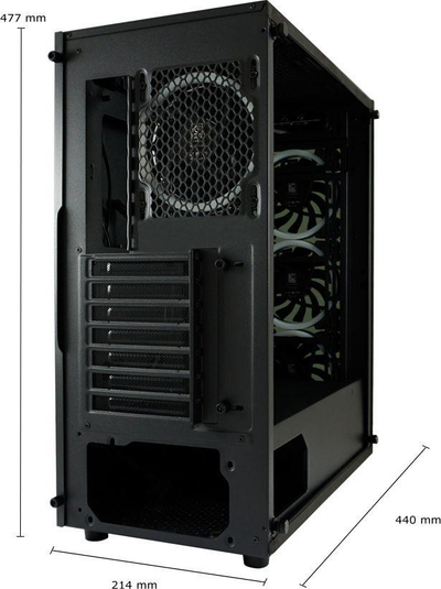 Kasë LC-Power Gaming 709B Solar_System_X, Midi Tower