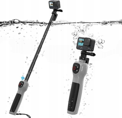 Shkop selfie TELESIN për nënujë, 0.85m, i papërshkueshëm nga uji, me telekomandë pa tela për GoPro Hero 8 9 10 11 12
