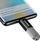 Адаптер Baseus mini OTG Ingenuity, USB-C - USB-A 3.1 (M/F), црна боја