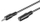 Kabllo PremiumCord, Jack 3.5mm - Jack 3.5mm, 5m, e zezë