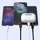 Kabllo USB C Dudao L9C, USB C me USB C, 2m, 65W, e zezë